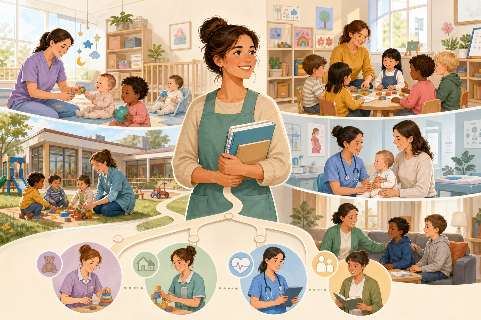 metiers petite enfance